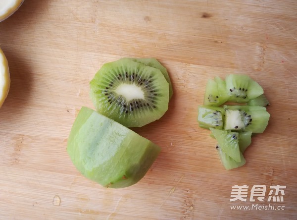 Kiwi Coconut Egg Tart recipe