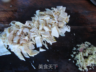 Bamboo Shoots and Pea Rice - Trial Report of Golden Dragon Fish Northeast Rice recipe