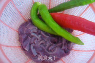 Stir-fried Pork Liver--a Good Product for Nourishing Blood recipe