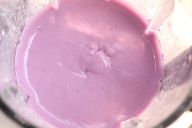 Low-fat, Low-calorie, Sugar-free Taro Milk with Taro Balls recipe