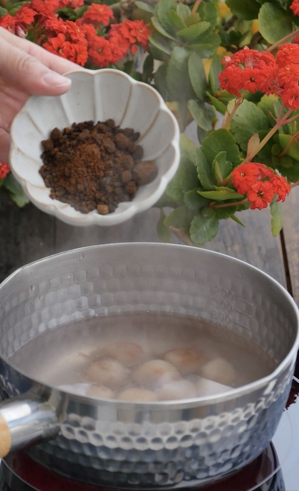 Sweet-scented Sweet-scented Sweet-scented Osmanthus Taro Seedlings with Soup Color Sauce recipe