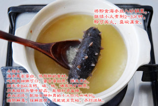 Breakfast is Also Light and Luxurious-sea Cucumber Millet Porridge recipe