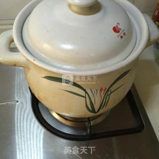 Stewed Bones with Mushrooms, Tofu and Corn recipe