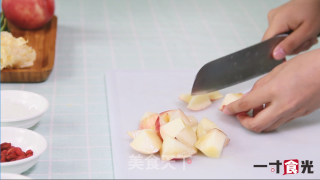 Peach White Fungus Beauty Cup recipe