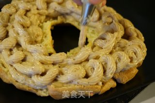 Wheel Puffs-paris Brest recipe