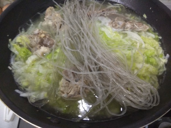 Chinese Cabbage Vermicelli Soup recipe