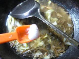 Kaiyang Plum Dried Vegetable Soup recipe