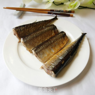 Pan-fried Saury recipe