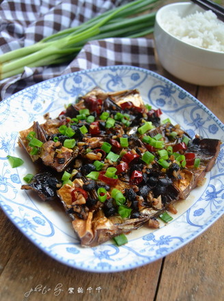 Steamed Dried Fish with Black Bean Sauce recipe