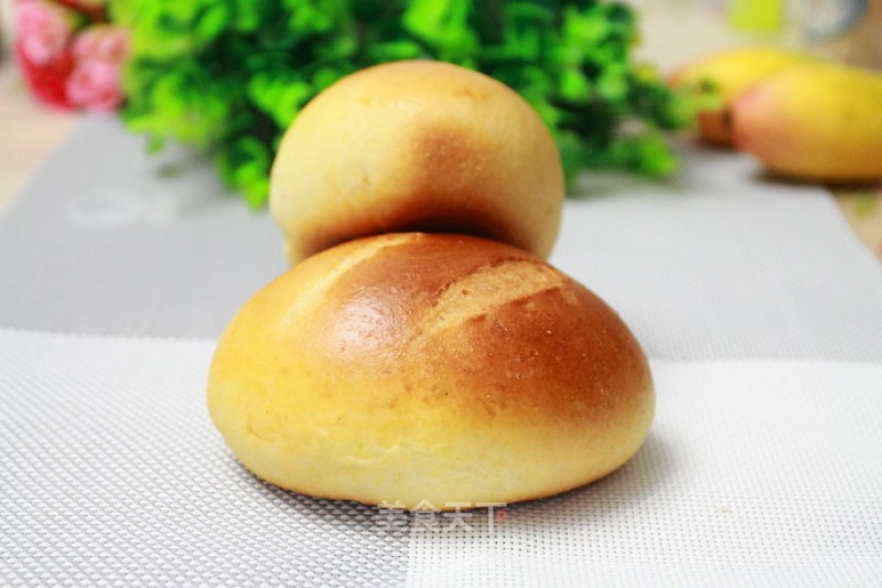 Healthy Corn Meal Whole Grain Breakfast Buns recipe