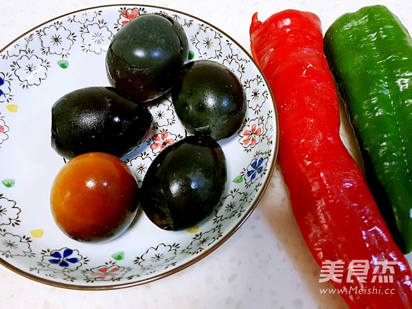 Preserved Egg with Cold Dressing recipe