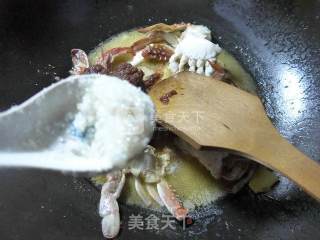 Fried Crab with Shacha Sauce recipe