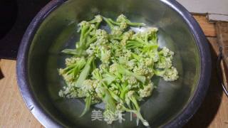 Cauliflower Fried Sausage (sichuan-chongqing Style Sausage) recipe