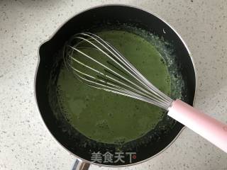 Matcha Honey Bean Dinosaur Egg recipe