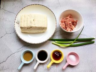 Steamed Egg with Tofu with Minced Meat recipe