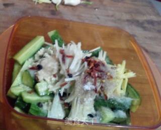 Cucumber Strips recipe