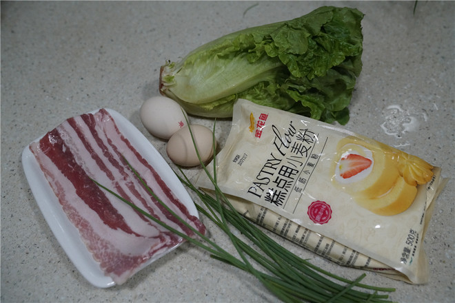 Bacon Lettuce Quiche recipe