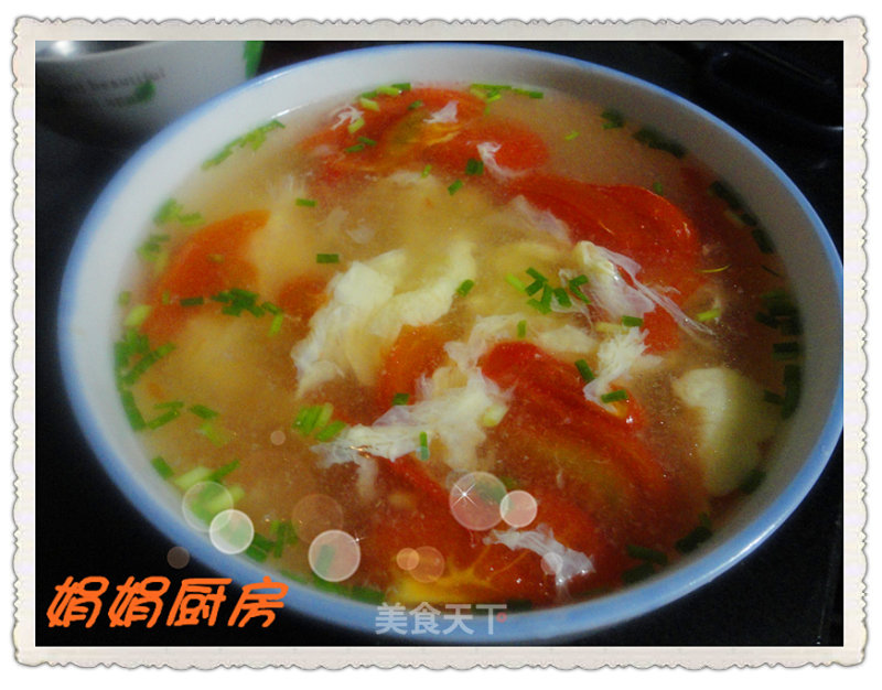 Daxi Big Beef Noodle Tomato Egg Drop Soup recipe