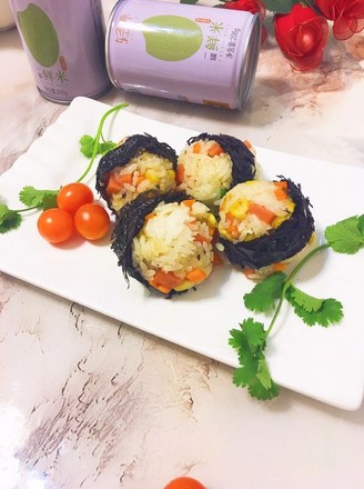 Seaweed Rice Ball recipe