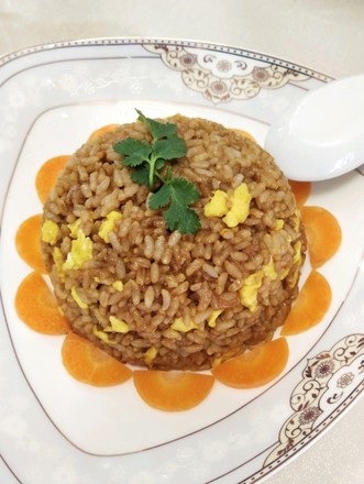 Soy Sauce Fried Rice recipe