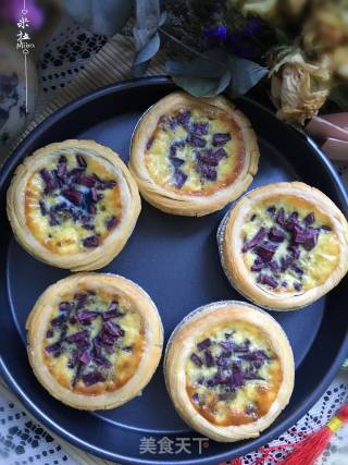 Purple Sweet Potato Tart recipe