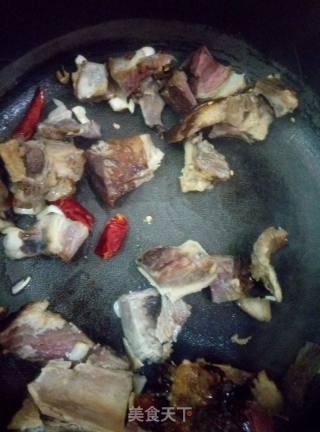 Bacon and Bamboo Shoots Dry Cake recipe