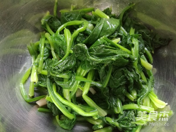 Nuts Spinach recipe