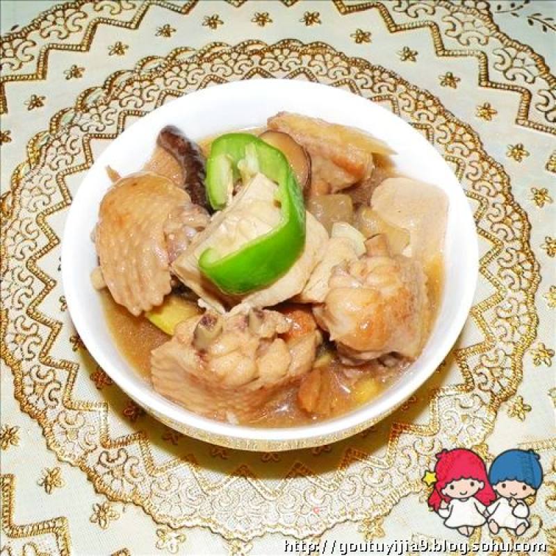 Frozen Tofu and Mushroom Chicken Wings in Claypot recipe