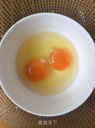 Scrambled Eggs with Shrimp Skin recipe