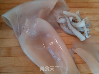 Squid with Black Pepper recipe