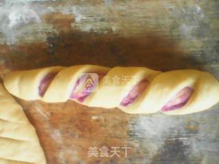 Purple Sweet Potato Roll Bread recipe