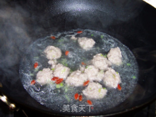 Bitter Melon Boiled Meatballs recipe