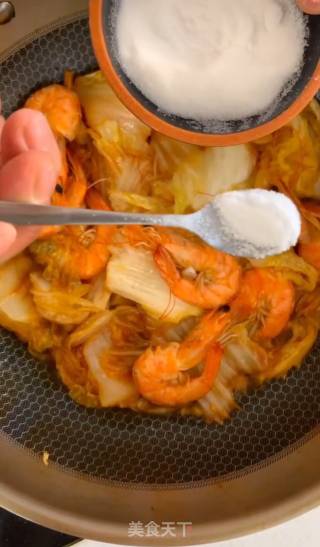 Shrimp Oil Cabbage recipe