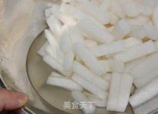 Lime Sweet and Sour Radish recipe