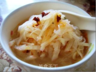 Carrot Stewed Vermicelli recipe