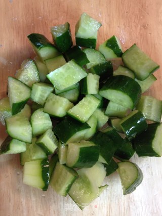 Cucumber and Orange Salad [traditional Salad] Freshly Tasted [two-color Salad] recipe