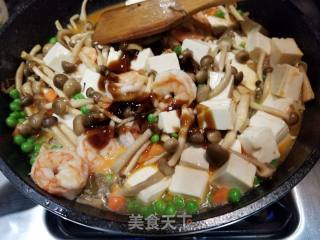 Shrimp and Mushroom Tofu recipe