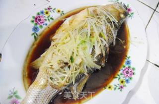 Steamed Perch recipe