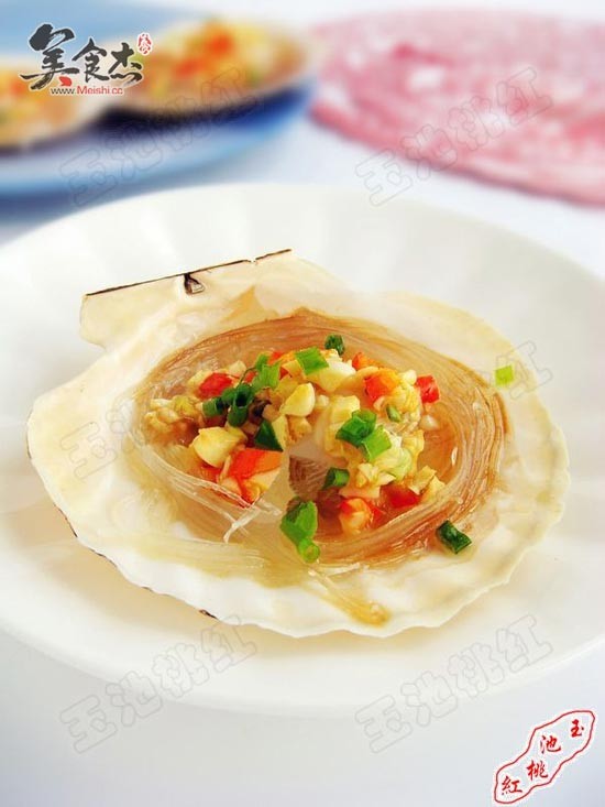 Grilled Scallops with Garlic recipe