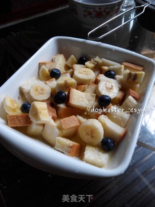 【blueberry Bread Pudding】 recipe