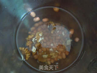Summer Nutrition---peanut and Walnut Dew recipe