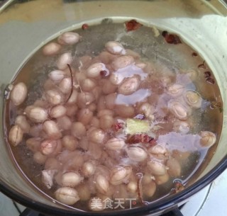 Mustard-flavored Bitter Gourd and Peanuts recipe