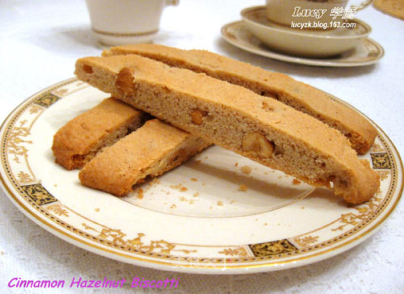 Italian Coffee Shortbread--cinnamon Hazelnut Biscotti recipe