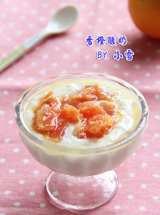 Orange Yogurt recipe