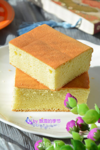 Square Sponge Cake recipe