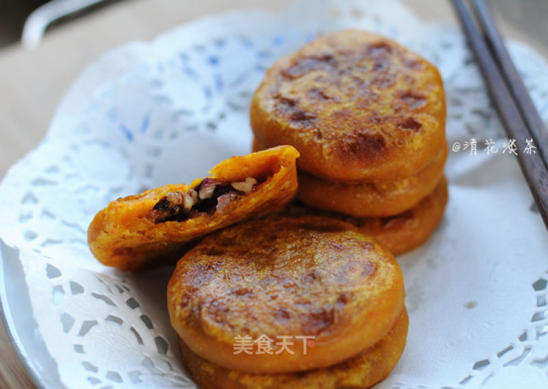 Rose Flower Persimmon Cake recipe