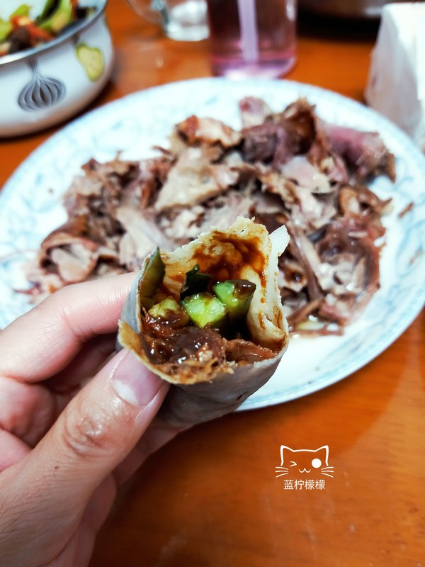 Roast Duck Burrito recipe