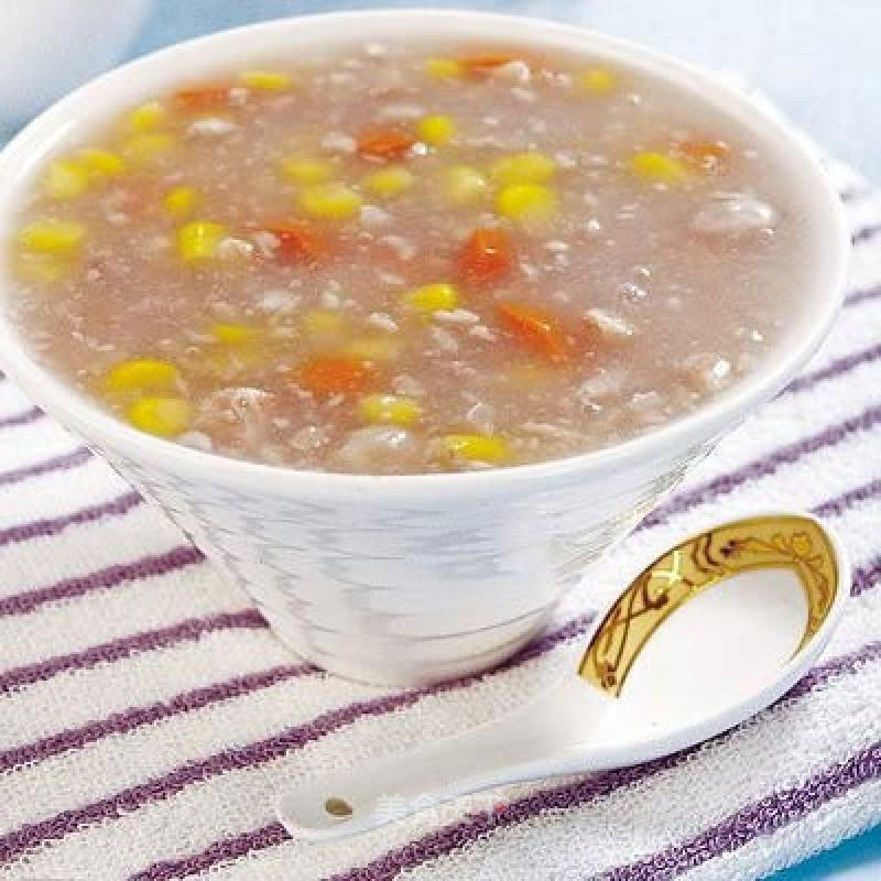 Wild Rice Corn Vegetable Porridge recipe