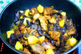 Chicken Stewed with Mushrooms recipe