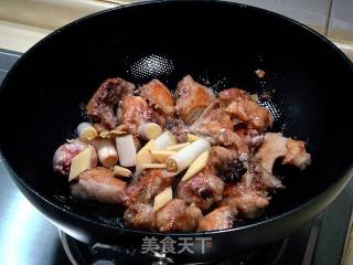 Braised Chicken with Chestnuts recipe